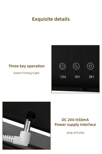 Ship Diffuser - Wireless humidifier with Jellyfish Mist & Glow"